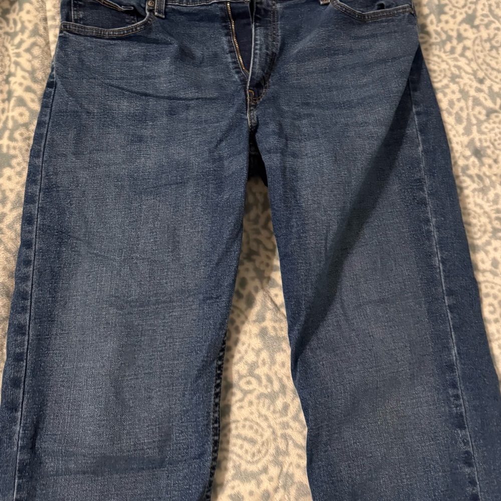 Classic Blue Denim Jeans 👖 Two Pairs 36/34